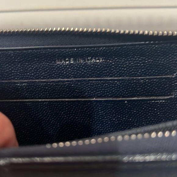 Chanel leather zip around medium wallet 6x3.5 x1 - Picture 7 of 10